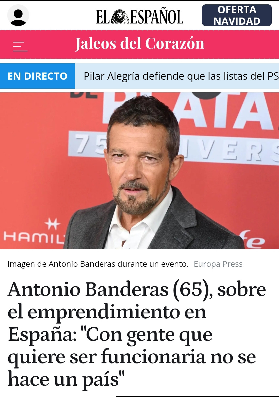 No, Antonio, un país no cau perquè hi haja&nbsp;funcionaris